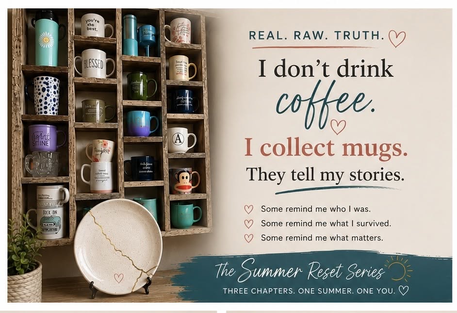 The Summer Reset Series — I don't drink coffee, I collect mugs. They tell my stories.