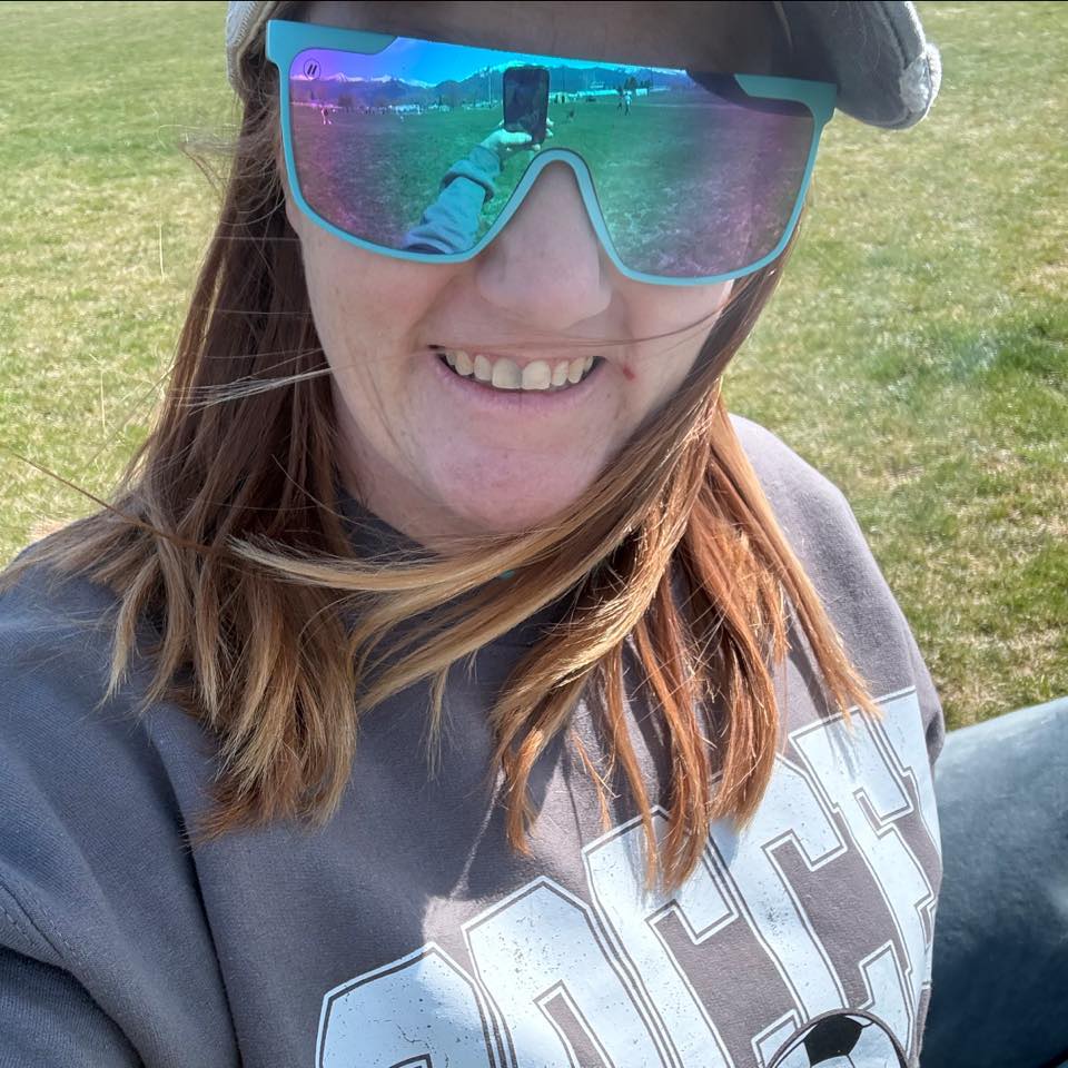 Amanda — real mom, real chaos, still showing up at the soccer field